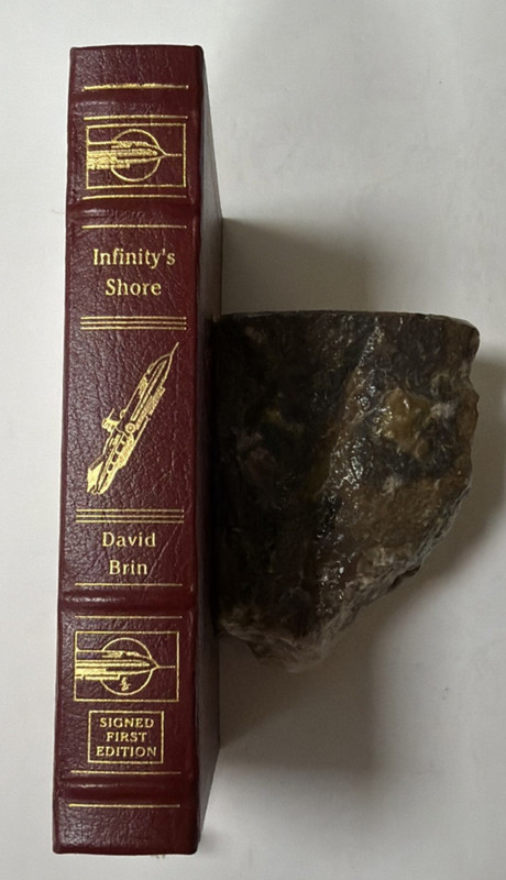 INFINITY’S SHORE David Brin Signed 1st Ed Easton Press 1996 Ltd. 204/1100 HC