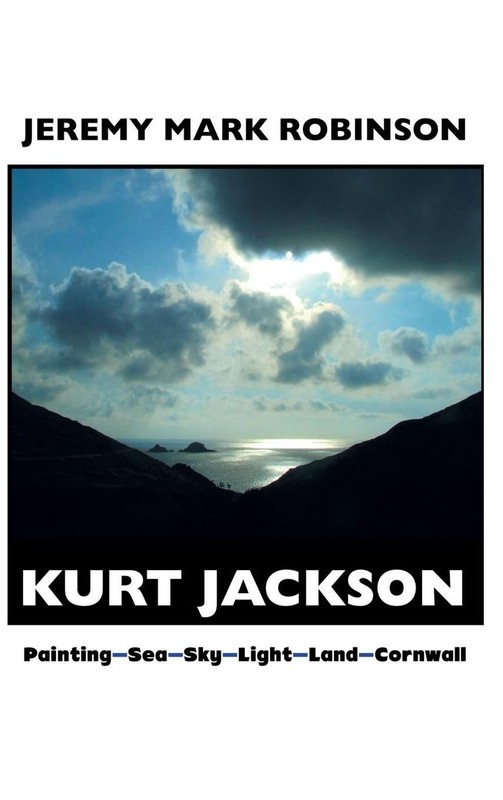 Kurt Jackson: Painting-sea-sky-light-land-cornwall by Jeremy Mark Robinson (Engl