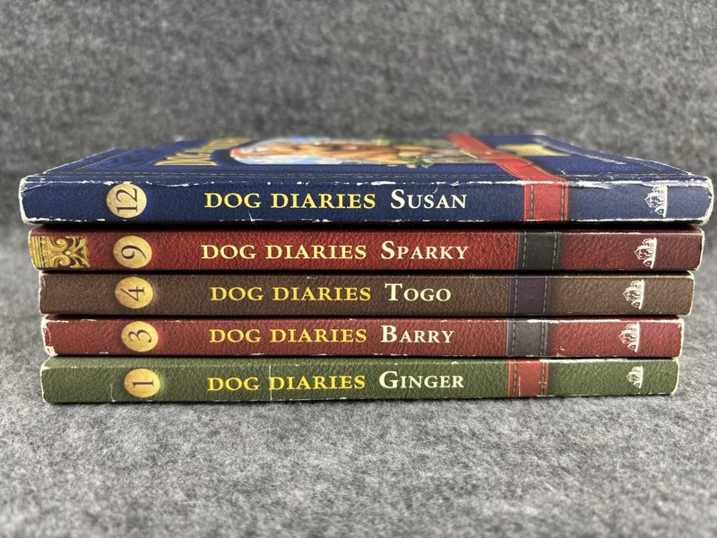 LOT OF 5 DOG DIARIES PAPERBACK BOOKS BY KATE KLIMO 1, 3, 4, 9, 12 gallery