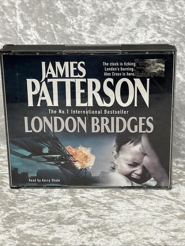 London Bridges by James Patterson Abridged Audiobook 6 CDs Narrator Kerry Shale