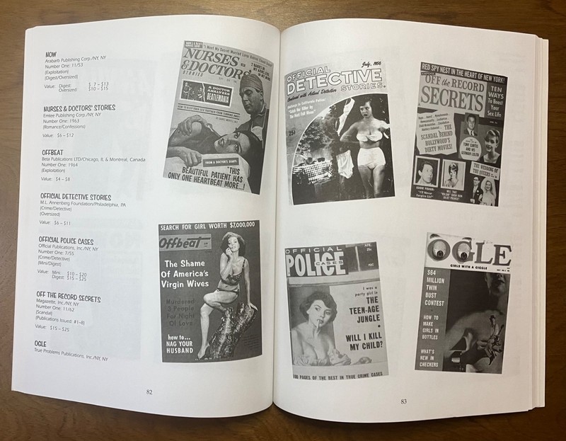 llustrated Price Guide to Cult Magazines 1945-69 by Alan Betrock paperback gallery