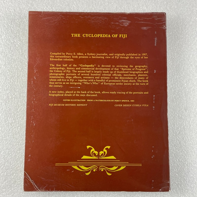 Cyclopedia of Fiji 1907 - 1984 Fiji Museum Reprint by Percy S. Allen gallery