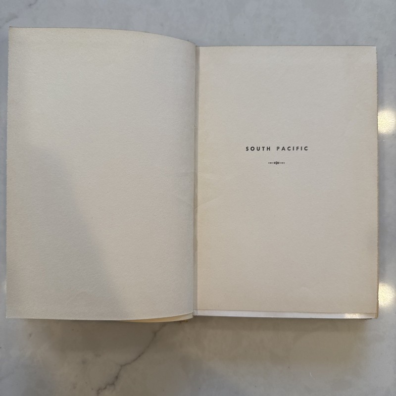 SOUTH PACIFIC - 1949 1ST. ED. BY RICHARD RODGERS AND OSCAR HAMMERSTEIN II gallery