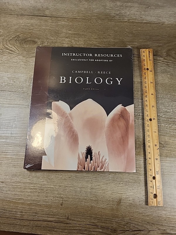 Instructor Resources for Campbell Reece Biology 8th Ed. - CD-ROM, NIP Sealed BS1 gallery