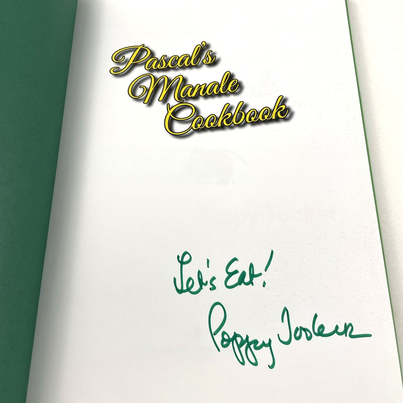 NEW Pascal’s Manale Cookbook, LA Restaurant SIGNED