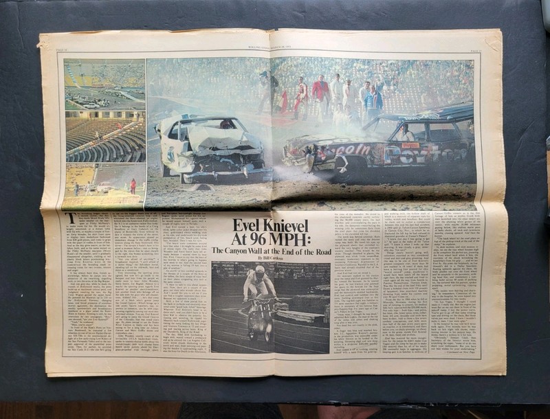 Rolling Stone Magazine Issue 131 March 29 1973 Dr. Hook Evel Knievel gallery