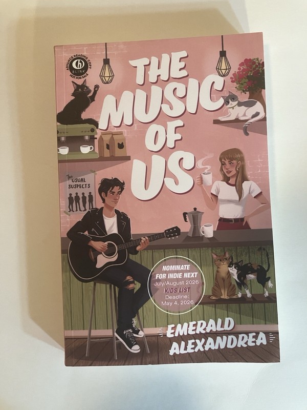 The Music Of Us Emerald Alexandrea Advance Reading Copy Arc YA Romance Book