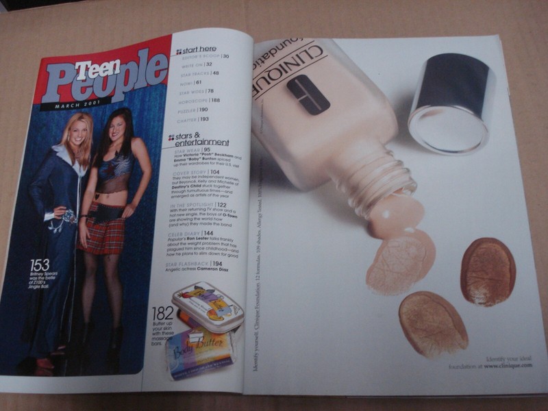 Teen People Magazine March 2001 Destiny's Child on Cover gallery