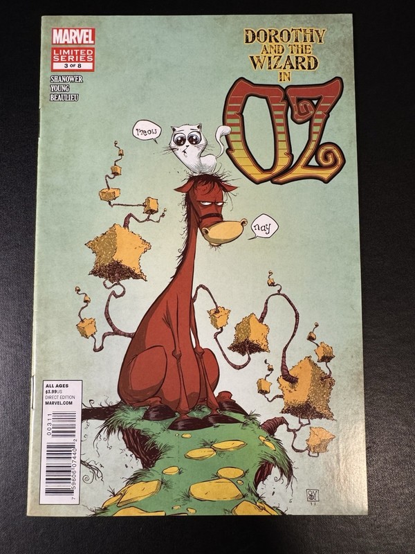 Dorothy And The Wizard In Oz Marvel Series #2,3, 7, 8 Comic Books Lot gallery