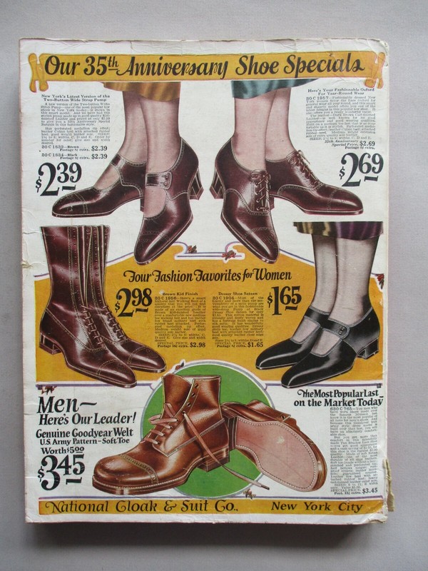 National Cloak CATALOG - Fall/Winter, 1923-1924 ~~ 426-page clothes, fashion gallery