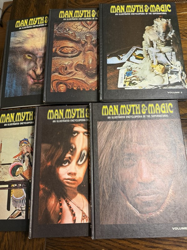 Man Myth & Magic 24 Volume Complete Set Illustrated Encyclopedia Supernatural gallery
