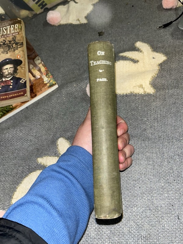 Rare Theory and Practice of Teaching by David P. Page 1893 Hardcover gallery