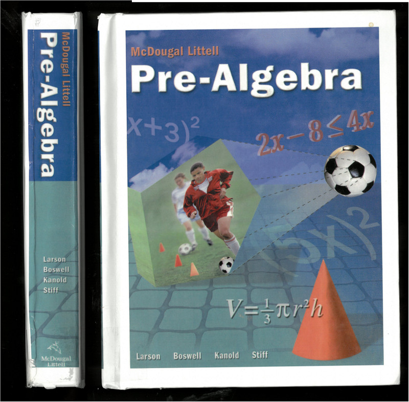 McDougal Littell PRE-ALGEBRA Larson 2005