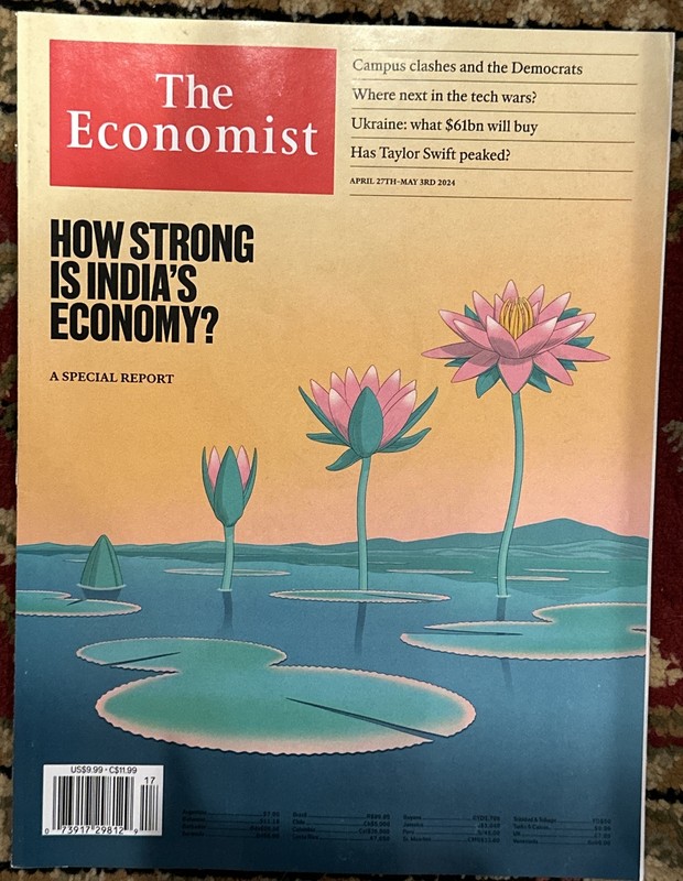 THE ECONOMIST MAGAZINE APRIL 27 Th MAY 3 Th 2024 HOW STRONG IS INDIA’S ECONOMY