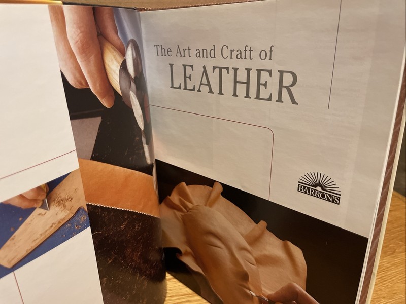 BARRON'S The Art and Craft of Leather (2006) Hardcover gallery