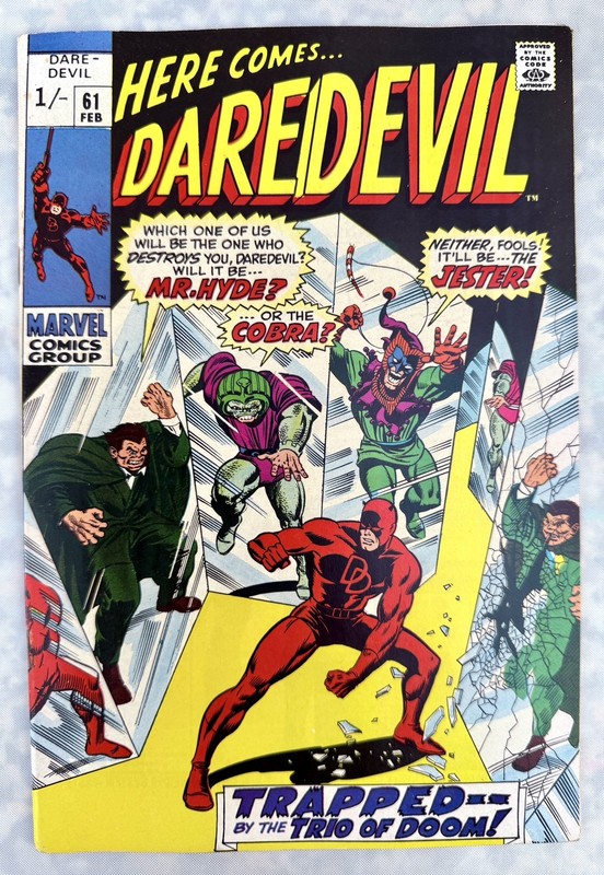 Daredevil #61 (Marvel Feb.1970) 🔥High Grade Early Bronze Age🔥