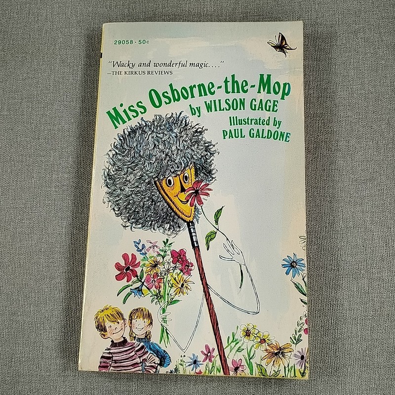 Miss Osborne the Mop By Wilson Gage & Paul Galdone 1969 Vintage Paperback Book