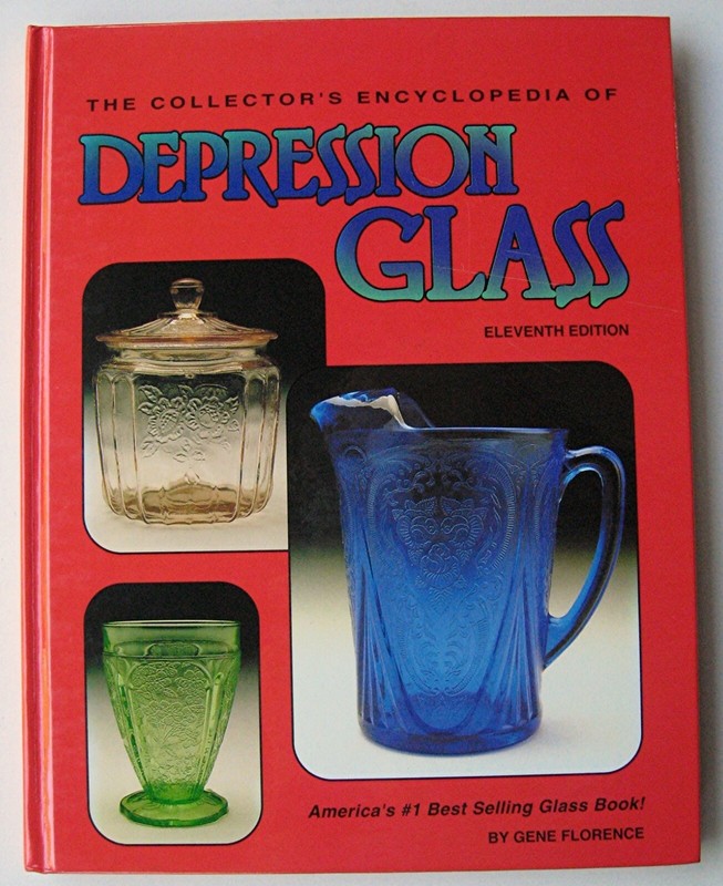 The Collector’s Encyclopedia of DEPRESSION GLASS Gene Florence HC 1994 ILLUS -31