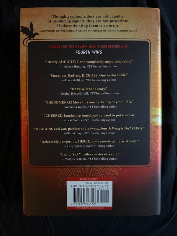 Fourth Wing Iron Flame Onyx Storm Rebecca Yarros 3-Book HC Set Empyrean Series gallery
