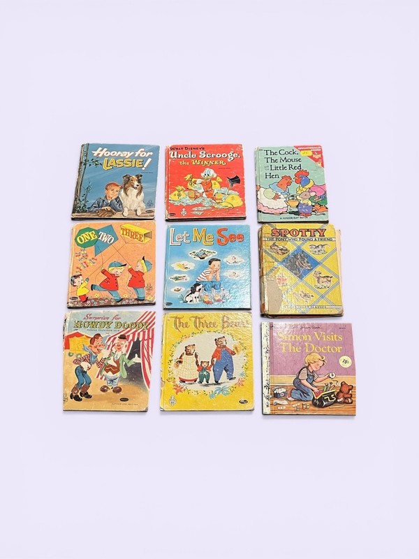 Vintage 1950s-60s Children’s Storybook Lot