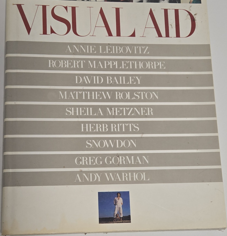 Pantheon Books Visual Aid HC Illustrated Photography Book 1986 1st Ed