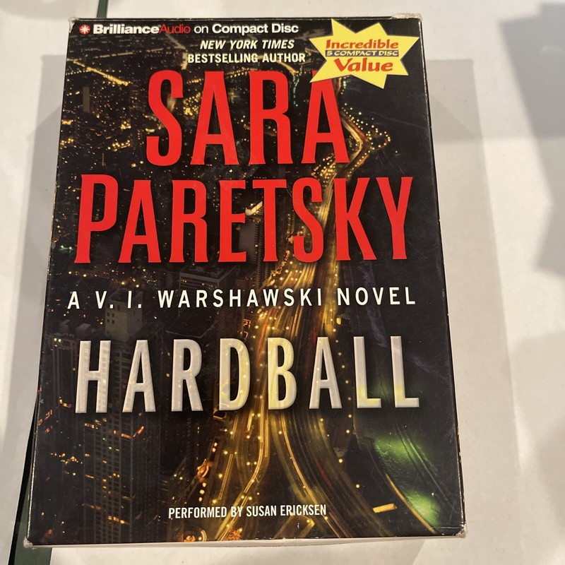 V. I. Warshawski Ser.: Hardball by Sara Paretsky (2010, Compact Disc,…