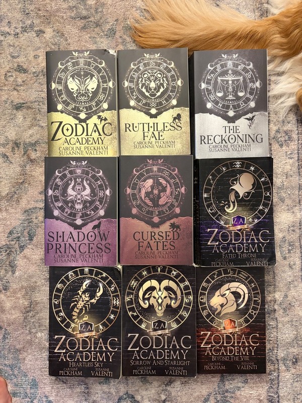 Zodiac Academy Set Books 1 thru 8.5
