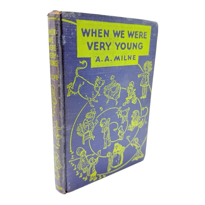 When We Were Very Young AA Milne 1925 McClelland & Stewart CC967