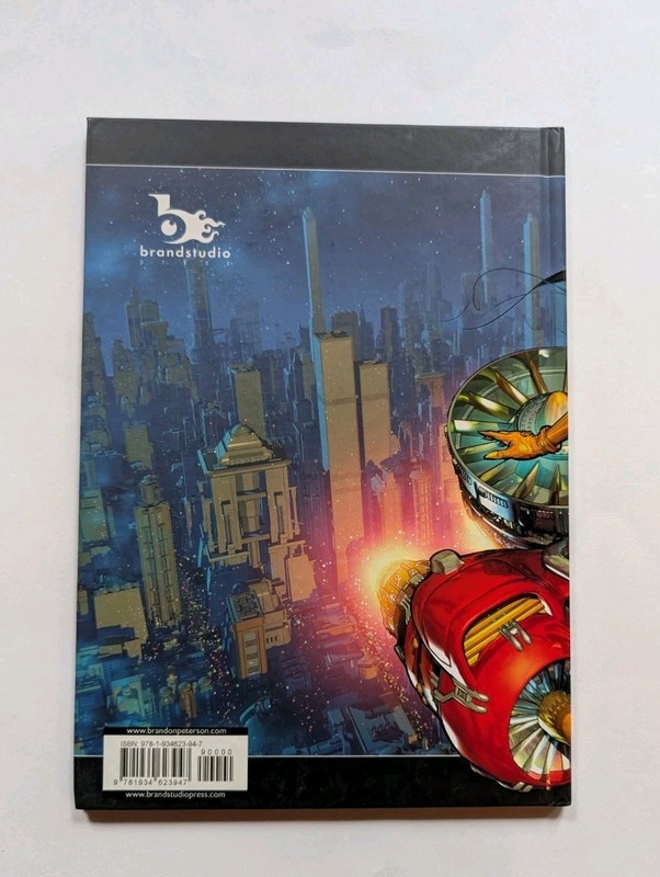Venus Overdrive Art of Brandon Peterson Signed 2008 Hardcover Brandstudio Press gallery