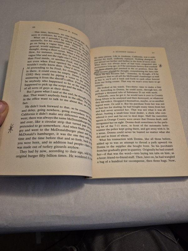 A Scanner Darkly by Philip Dick Vintage TPB Psychedelic Science Fiction gallery