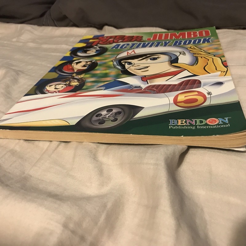 SPEED RACER JUMBO ACTIVITY BOOK Bendon Publishing International 2008 Anime Japan gallery