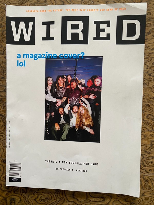 Wired Magazine Nov 2023 TikTok Aging Ukraine Taiwan AI Sundar Pichai Privacy