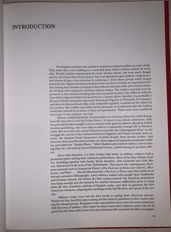 SIGNED, 1 of 650, ART & SCIENCE OF WAR IN AMERICA BIBLIOGRAPHY MILITARY IMPRINTS gallery