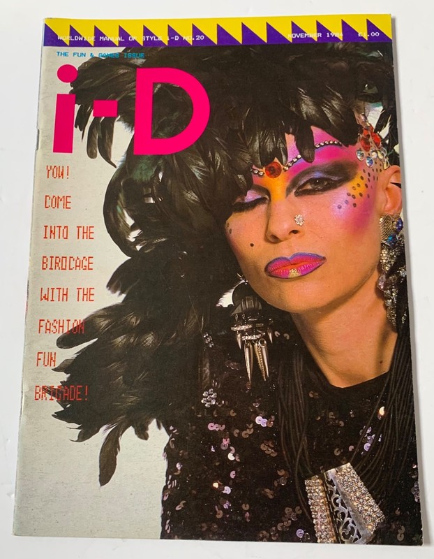 VINTAGE I.D MAGAZINE DECEMBER 1984 UK FASHION MUSIC LIFE STYLE ART 1980’S