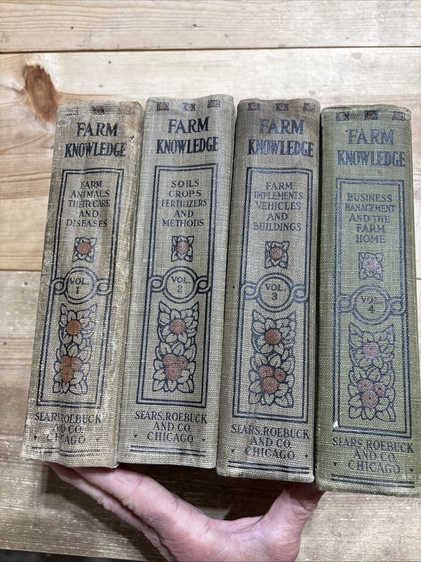 Farm Knowledge by E. L. D. Seymour (1918 4-Volume Set Hardcovers) gallery