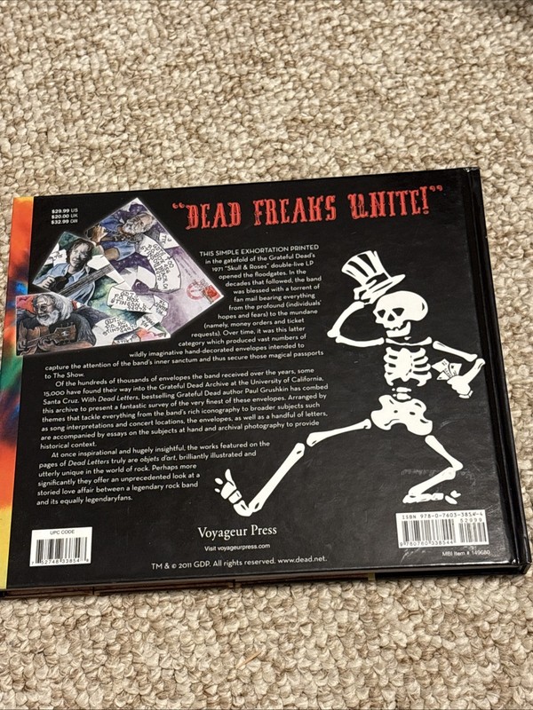 Dead Letters : The Very Best Grateful Dead Fan Mail by Paul Grushkin (2011,... gallery