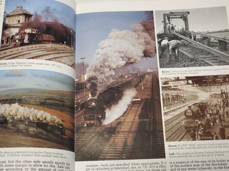 Steam Passenger Locomotives by Brian Hollingsworth ©1982 HC Book gallery