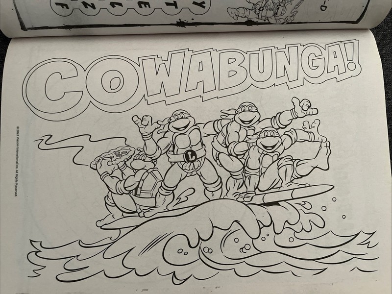 Teenage Mutant Ninja Turtles Coloring And Activity Book TMNT Heroes Nickelodeon gallery
