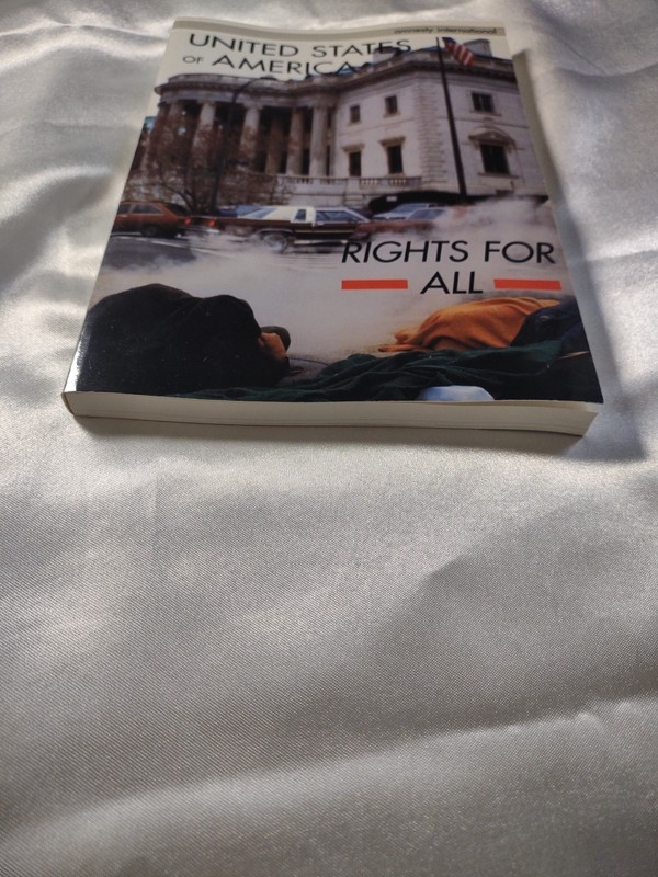Bundle Of Two Amnesty International Books - Report 1999 & USA Rights For All gallery
