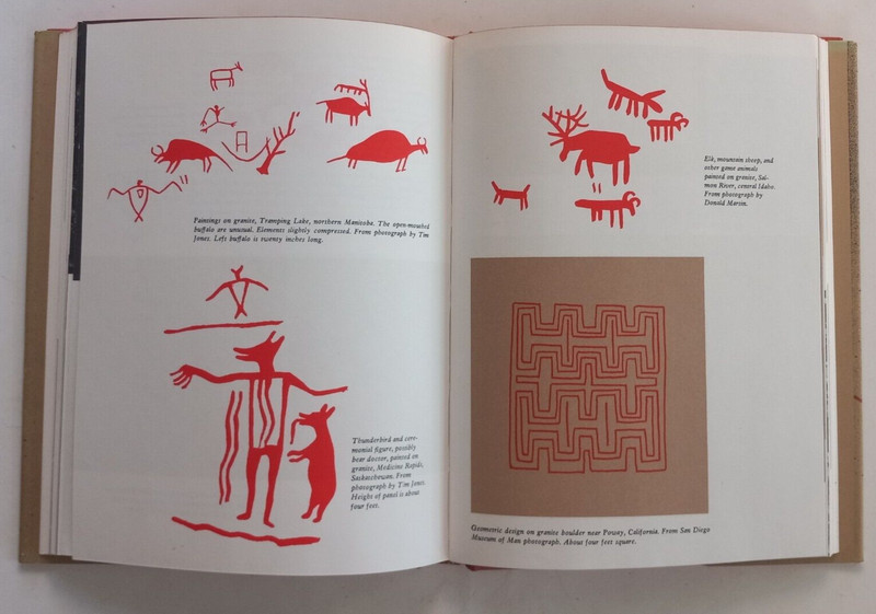 ROCK ART OF THE AMERICAN INDIAN by Campbell Grant 1967 Hardcover gallery