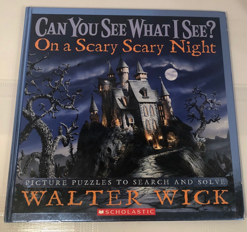 Can You See What I See? On a Scary Scary Night. Picture Puzzles to Search.