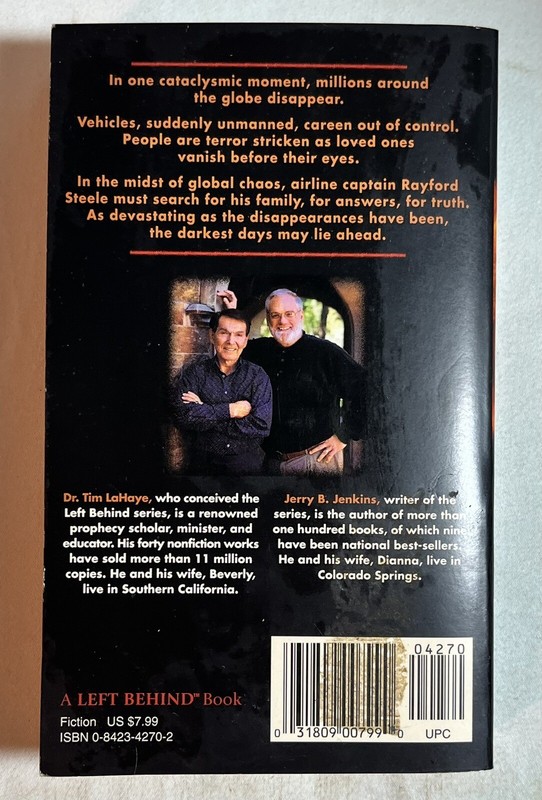 Left Behind Ser: Left Behind: A Novel of the Earth's Last Days 1st Edition VGC gallery