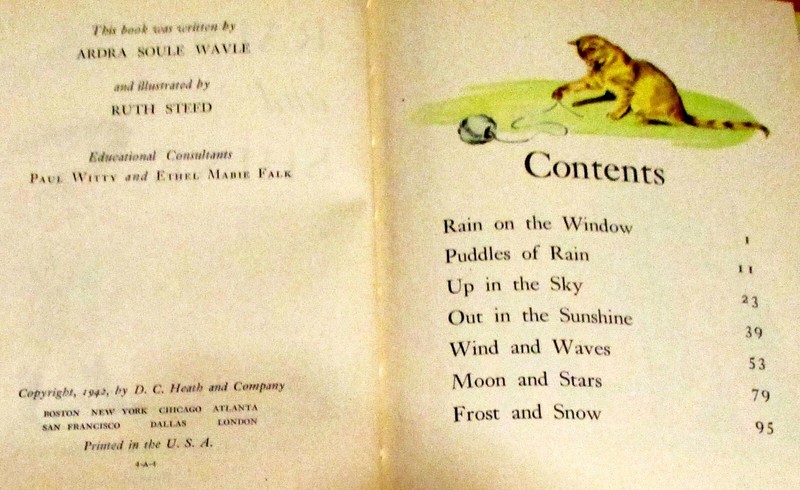 1942 Rain and Shine Ardra Soule Wavle H/C 118 Pages illustrated gallery