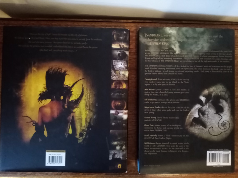 Two Neil Gaiman graphic novels - MirrorMask and The Sandman Endless Nights gallery