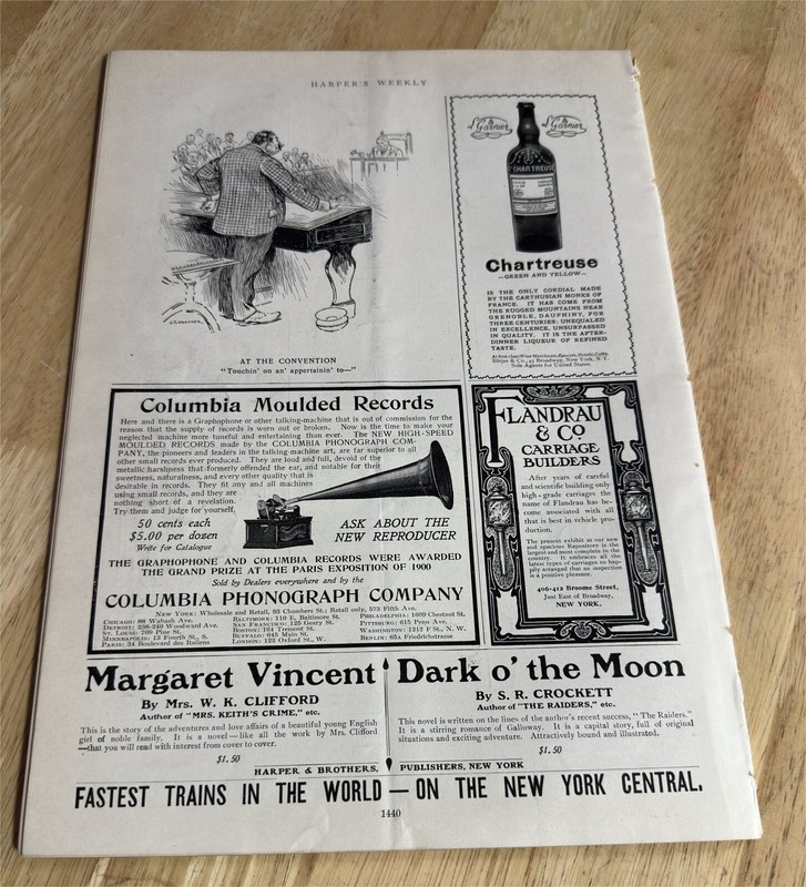 HARPERS WEEKLY 1902 Americans of Tomorrow ROBERT W. CHAMBERS See Contents gallery