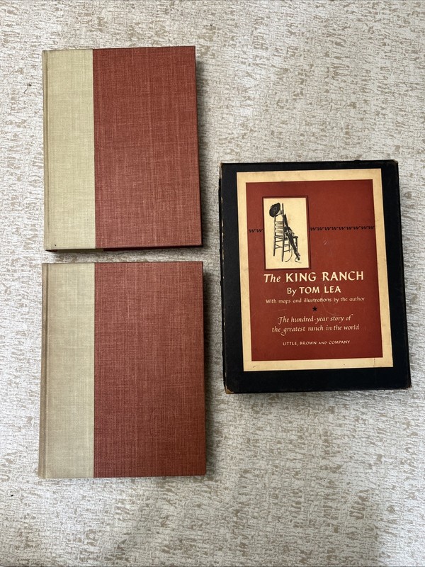 The King Ranch, Tom Lea. Little Brown 1957. 1st Trade Printing In Slipcase. gallery
