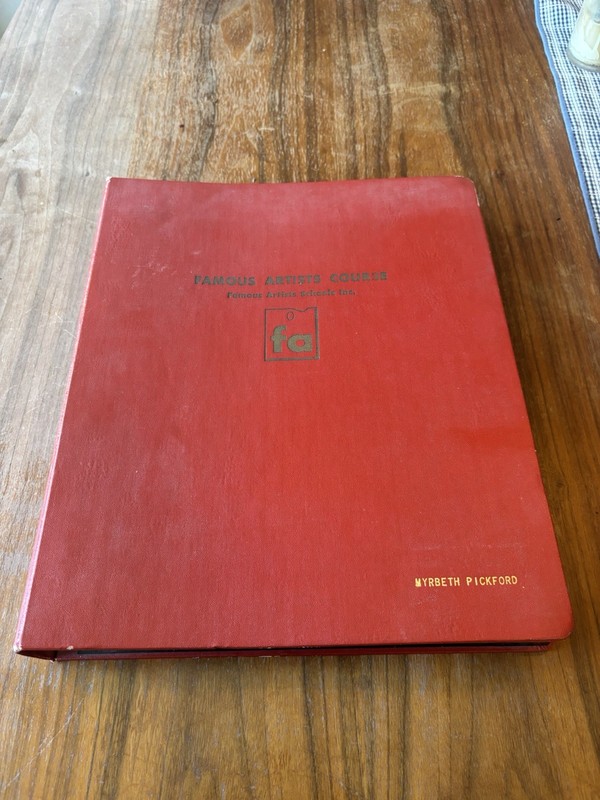 Famous Artists Course Lesson 1-8 Myrbeth Pickford Copyright 1954