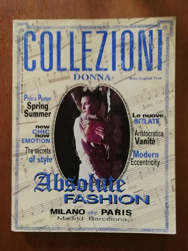Vintage Collezioni Donna Spring Summer 1995 Fashion Cloths Catalog #49