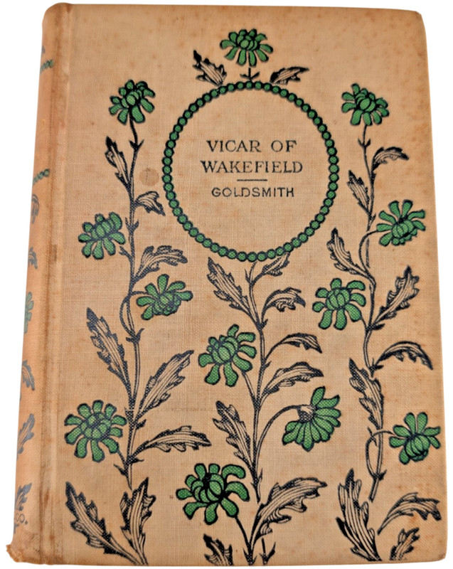 Oliver Goldsmith Vicar of Wakefield Hurst and Co Hardcover Illustrated Antique