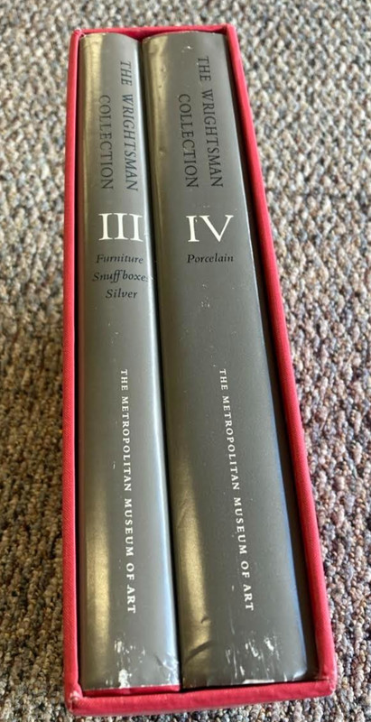 Wrightsman Collection Paintings Drawings Sculpture – Vol 3 & 4 Slipcase 1970 HC